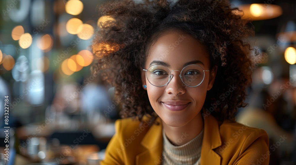 Craft an image of a businesswoman making a personal connection with a client or customer Craft an image of a businesswoman making a personal connection with a client or customer