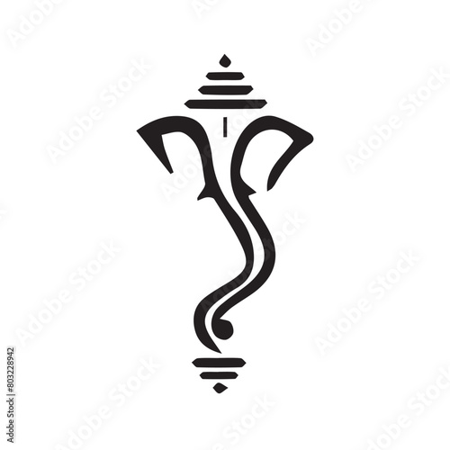 hand drawn vector illustration of a lamp
