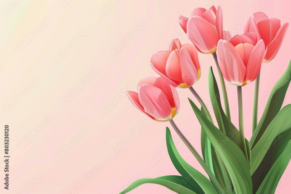 Naklejka premium Background for Mother's Day. For the designer of greeting cards happy Birthday, Mother's Day, Valentine's Day.