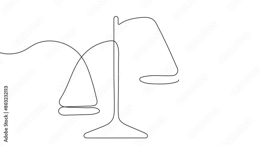 Court in linear, continuing style. Symbol of justice, court. Court in linear, continuing style. Symbol of justice, court.