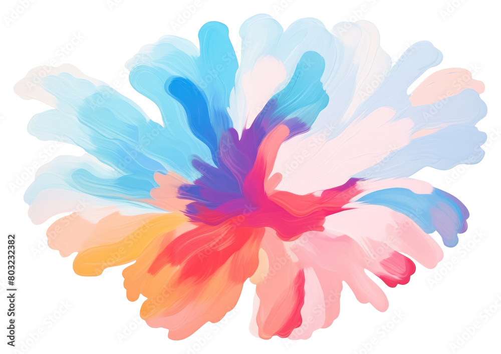 Fototapeta premium Flower creativity fragility abstract.