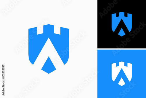 Arrow Fortress Vector Logo Premium 