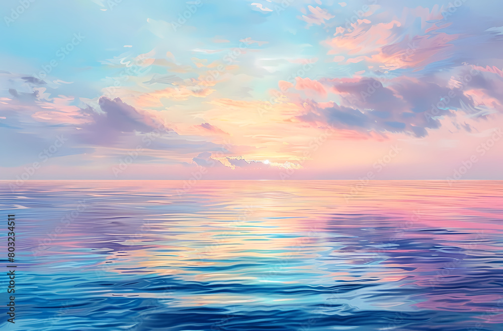 sea, beauty, sky, nature, background