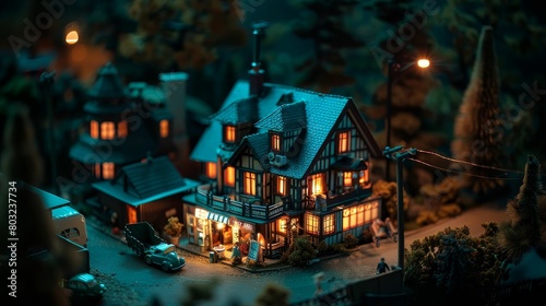 A model building club where creations come to life at night