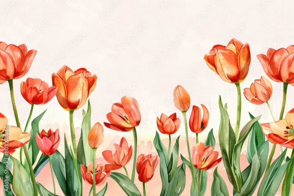 Vibrant orange tulips contrast beautifully against a soft pink background. Perfect for spring-themed designs or floral arrangements Vibrant orange tulips contrast beautifully against a soft pink background. Perfect for spring-themed designs or floral arrangements