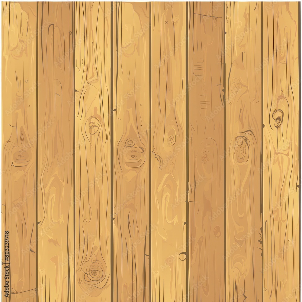 Fototapeta premium A seamless wooden fence texture