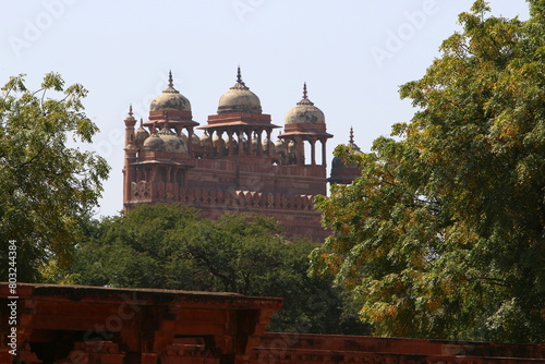 Fatehpur Sikri India 02/21/2023 Fatehpur Sikri was the capital of the Mughal Empire during the reign of Akbar photo