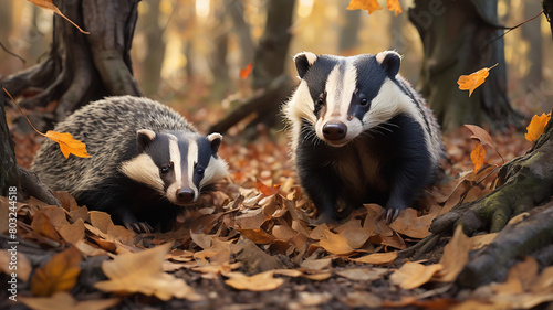 close up of a raccoon