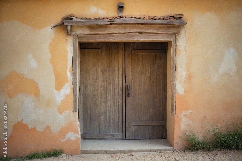 Fototapeta premium old wooden door