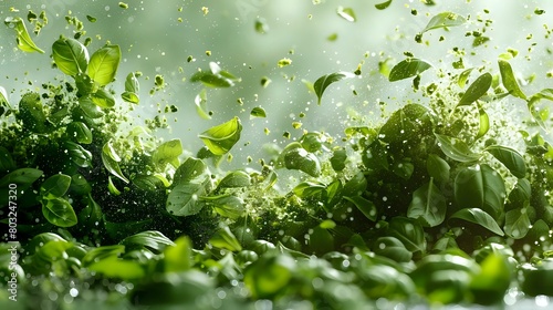 Dynamic Greenery: A Burst of Organic Elements