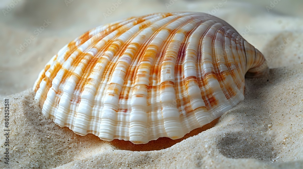 Simplicity in Seashell: Serene Beach Elegance Simplicity in Seashell: Serene Beach Elegance