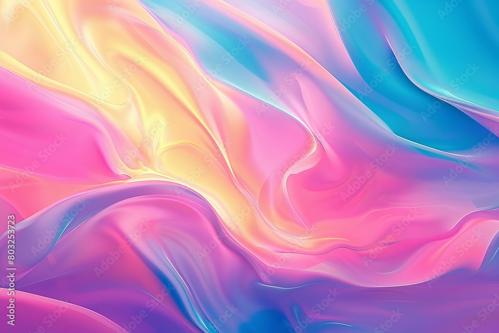 vibrant gradient abstract background colorful blurred vector illustration for web design