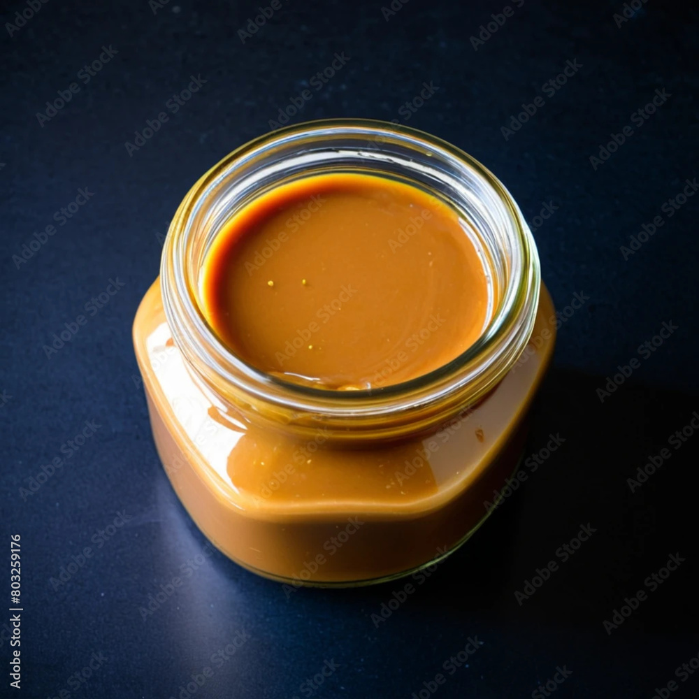 Jar of dulce de leche Jar of dulce de leche