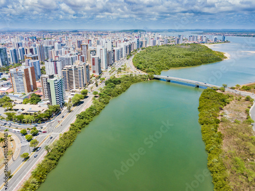 Aerial view of the city of Aracaju, Sergipe