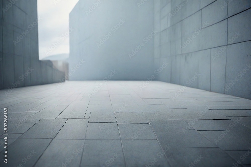Fototapeta premium empty room with wall