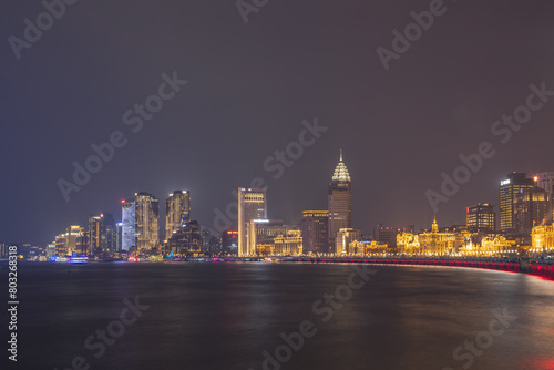 Lujiazui, Pudong New Area, Shanghai-city scenery landmark building