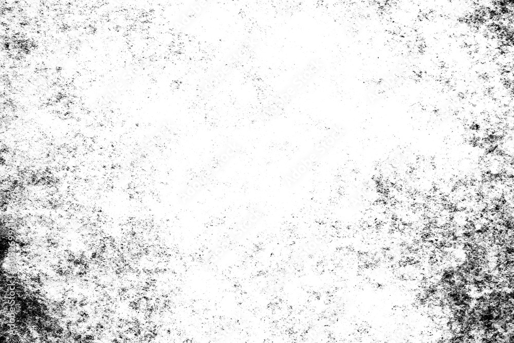 Abstract grunge black and white distressed texture background