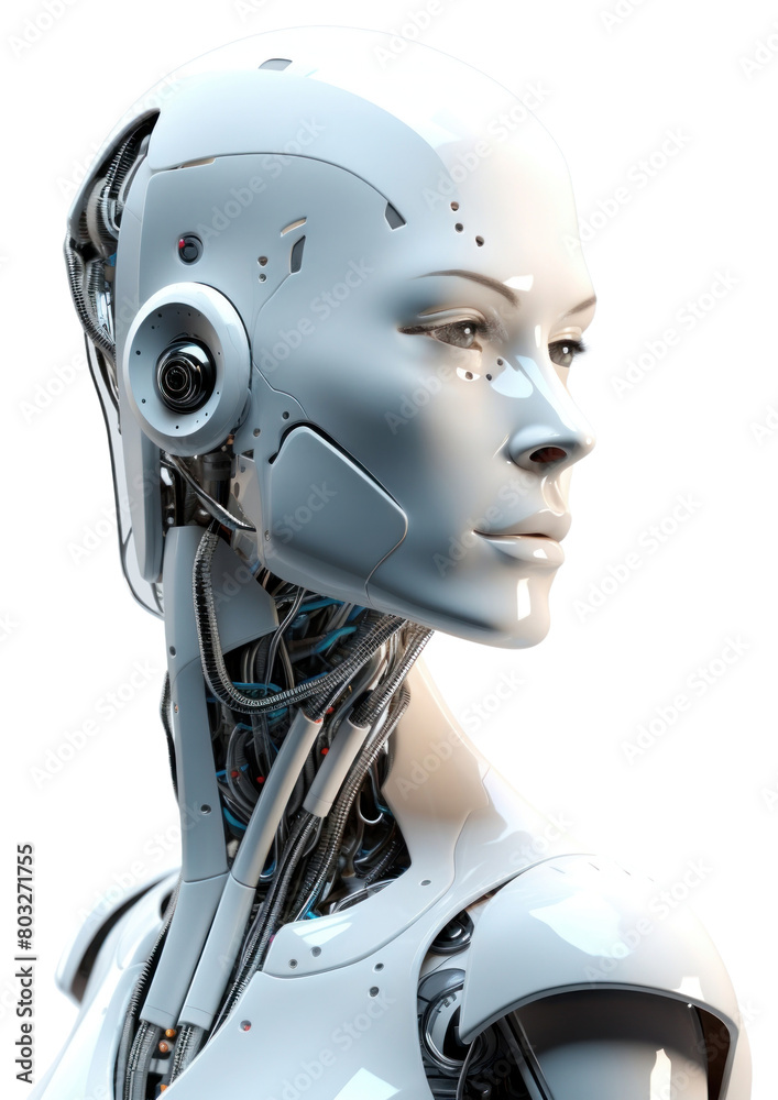 PNG Photo of ai robot adult technology futuristic.