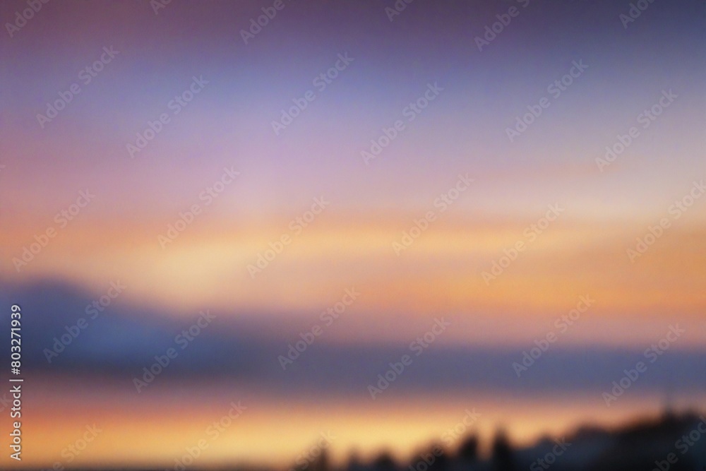 Fototapeta premium sunset in the city