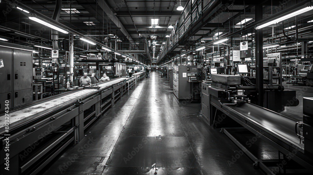 Modern Industrial Might The Bustling State Mint Production Floor