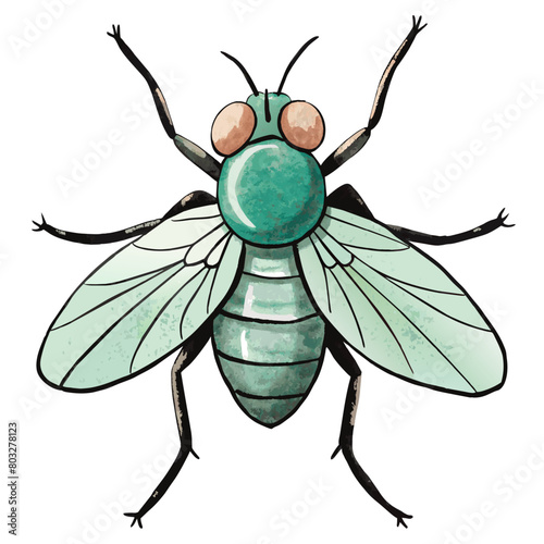 illustration of a fly