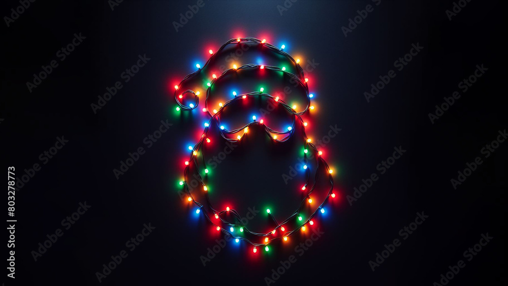 Festive Christmas Light Snowman Festive Christmas Light Snowman