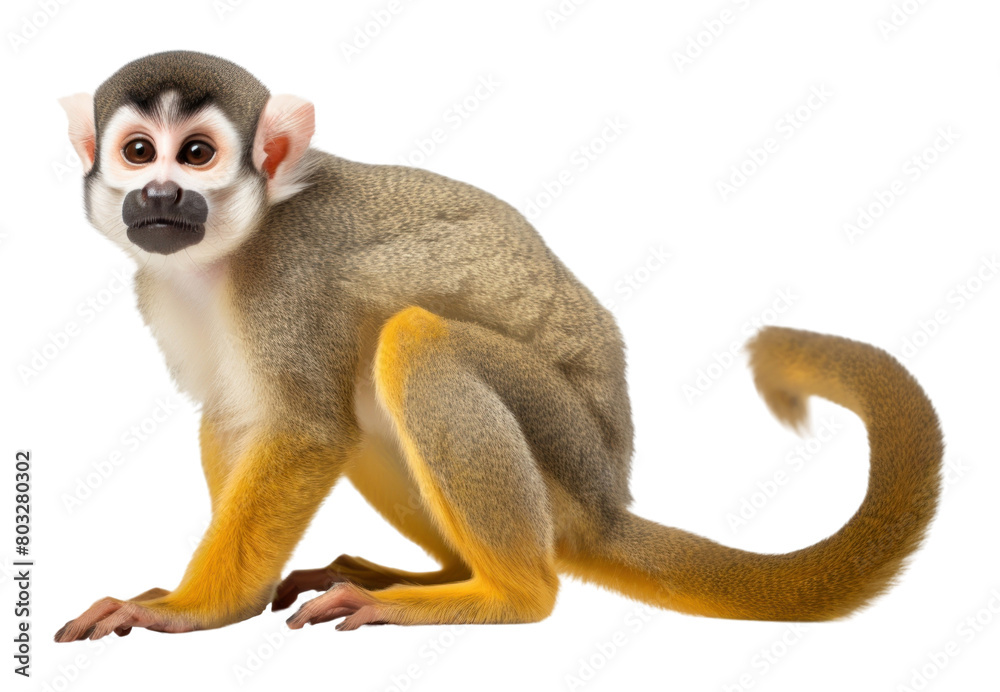 PNG Squirrel Monkey wildlife animal. PNG Squirrel Monkey wildlife animal.