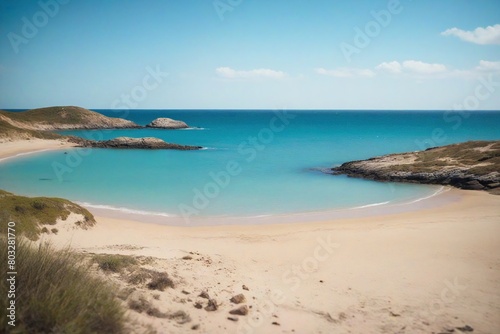 beach and sea