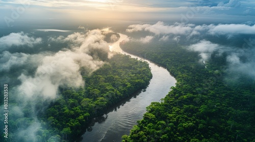 Amazon River: Pristine Waters © mozzang