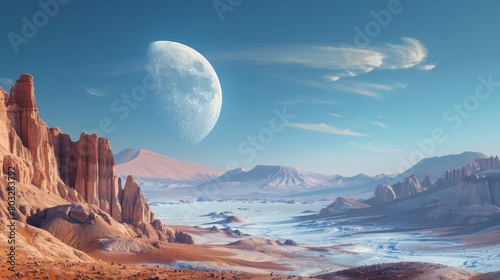Valle de la Luna  Surreal Landscape