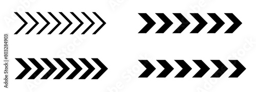 Arrow vector icon.  Set arrow icons. Collection arrows sign. Black arrow icon set.  Vector illustration