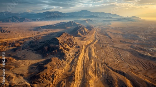Nazca Desert: Enigmatic Geoglyphs photo