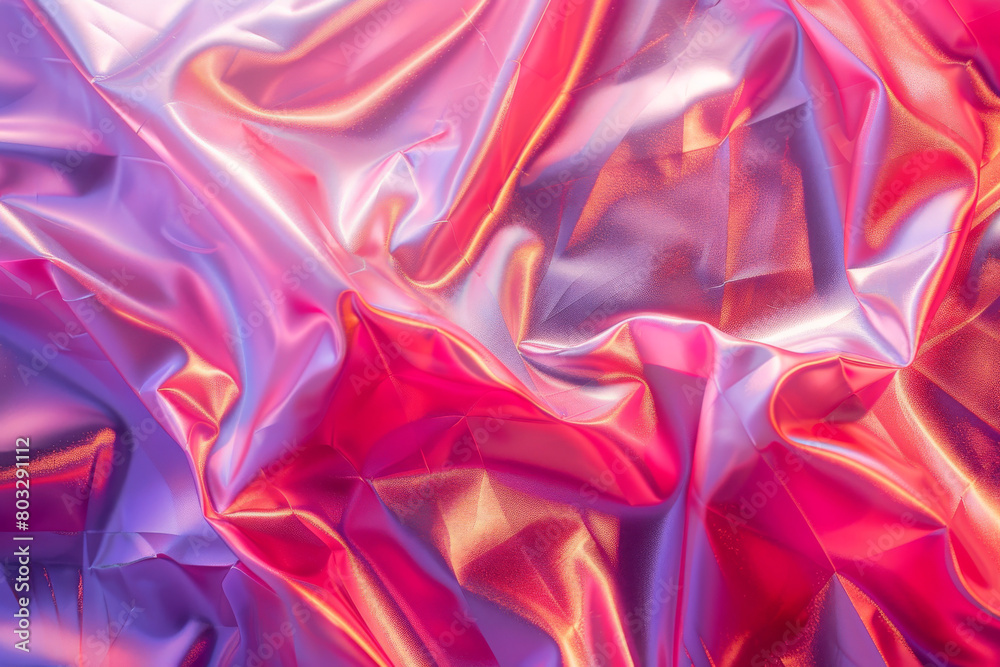 Fototapeta premium Holographic surfaces texture background