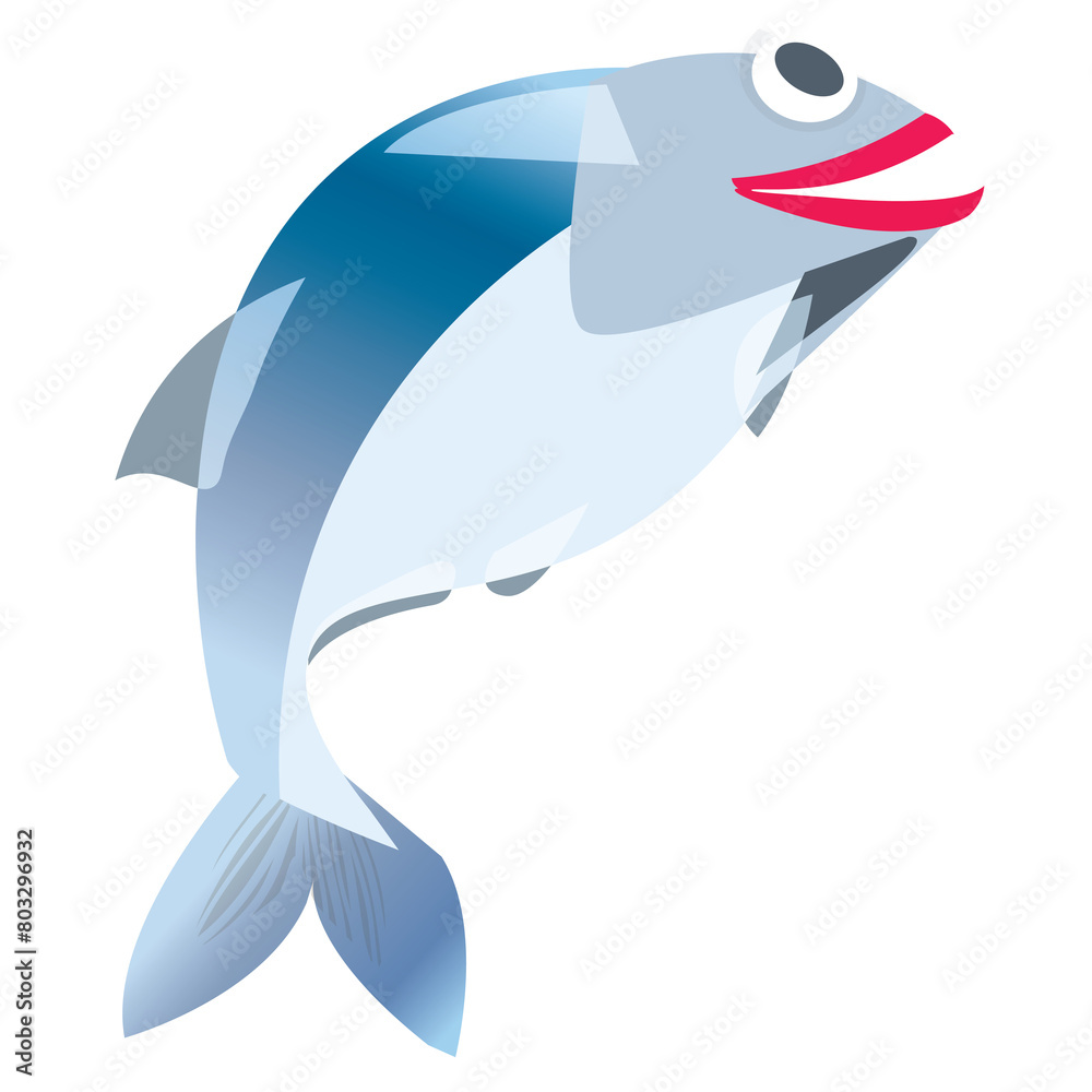 Obraz premium dolphin isolated on white