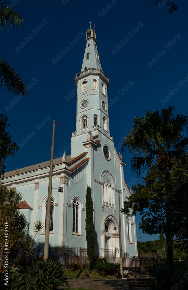 Igreja Matriz da Paróquia Divino Espírito Santo, Elói Mendes, Minas Gerais, Brasil Igreja Matriz da Paróquia Divino Espírito Santo, Elói Mendes, Minas Gerais, Brasil