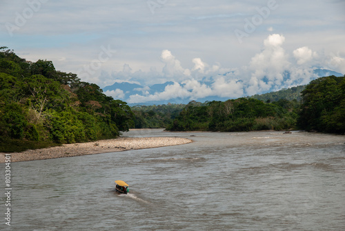 Río Misahualli selva del Ecuador