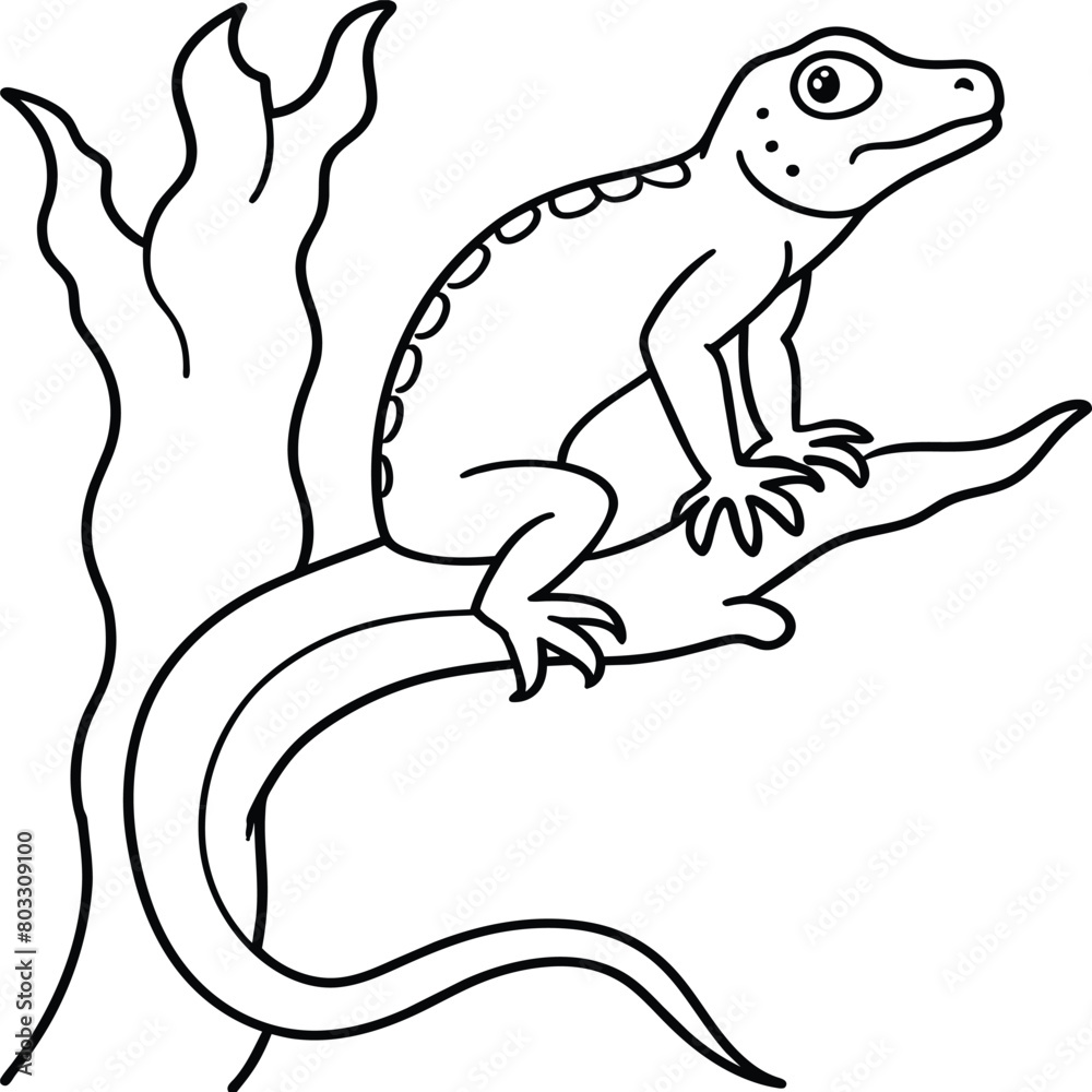 Lizard coloring pages. Lizard animal outline. Reptile line art Lizard coloring pages. Lizard animal outline. Reptile line art