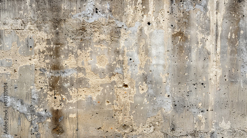 Old Texture of Stone Wall and Wood