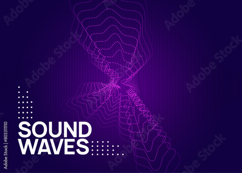 Dance Background. Violet Music Banner. Nightclub Beat Invitation. Party Concert Graphic. Pink Dj Magazine. Electro Cover. Techno Flyer. Blue Dance Background