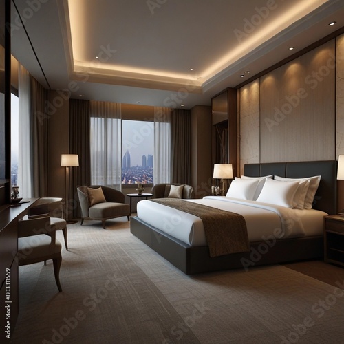Opulent Escapes A Visual Tour of a Luxury Hotel Room