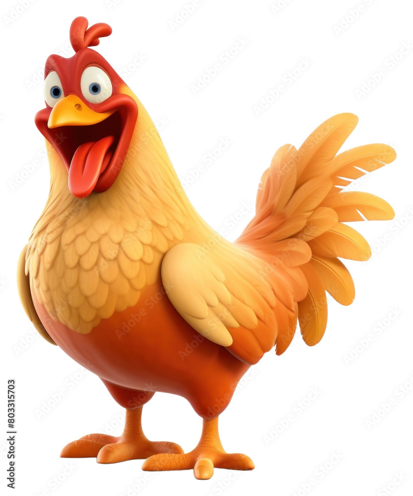 PNG  Chicken poultry cartoon animal
