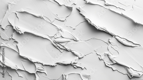 White Oil Paint Texture Background photo