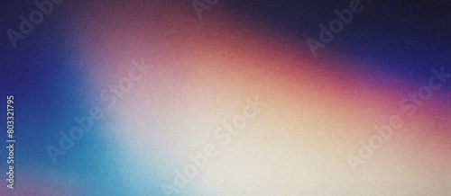 Noisy color gradient background grainy purple blue brown white beige abstract poster banner backdrop design