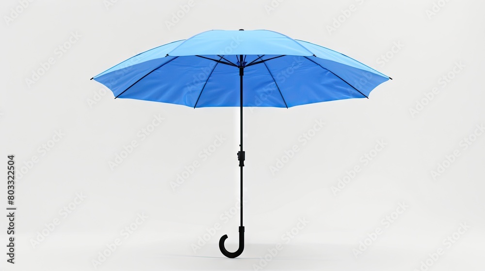 Serenade of a Blue Umbrella