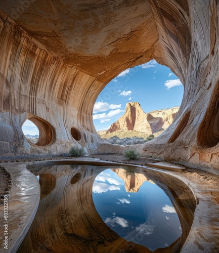 Natural Arch in Canyon Country