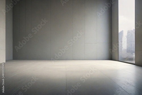 empty white room