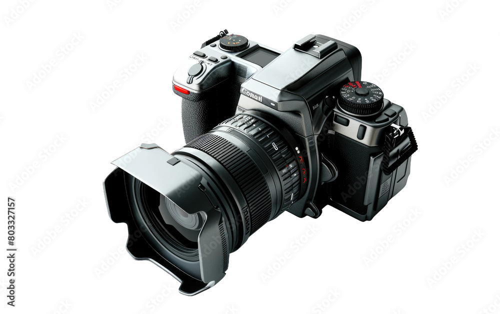 Videography Equipment isolated on Transparent background.