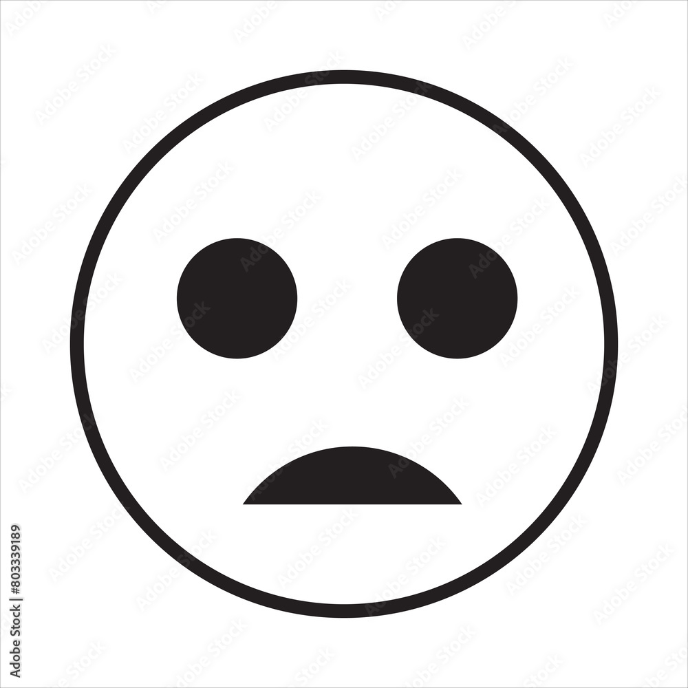 Happy face emoji vector icon. Face smile icon positive neutral. Black color and simple solid, Symbol, vector illustration. Happy face emoji vector icon. Face smile icon positive neutral. Black color and simple solid, Symbol, vector illustration.