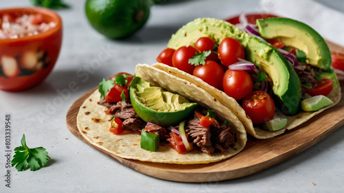 "Mexican Beef Tacos: Fresh, Flavorful, Fantastic!"