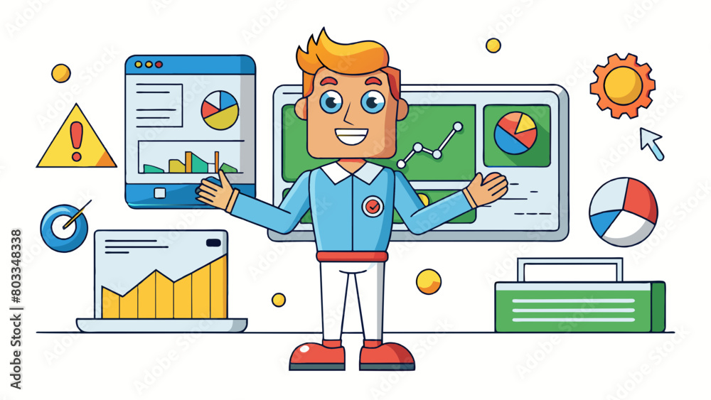 Animated graphics enhance visual appeal and make information easy to interpret . Cartoon Vector Animated graphics enhance visual appeal and make information easy to interpret . Cartoon Vector